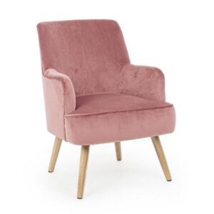 BIZZOTTO poltrona imbottita ADELINE rosa anticato