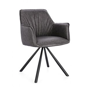 BIZZOTTO SEDIA C-BR GIREV.BREVAL GRIGIO