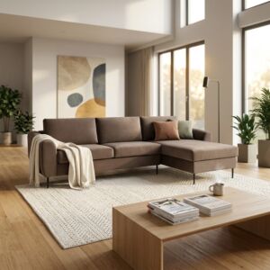 DIVANO CON CHAISE LONGUE GREGORY