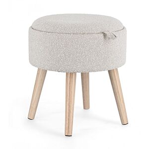 BIZZOTTO SGABELLO CONTENITORE.ZOYA C-VASS GRIG CH
