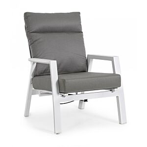 BIZZOTTO POLTRONA RECL C-C KLEDI BIANCO JX11