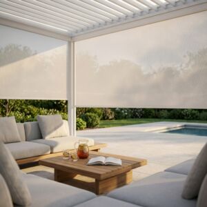 LATERALE PER PERGOLA BIOCLIMATICA 4 X 4