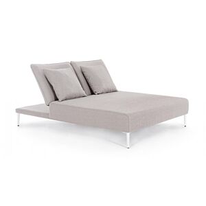 BIZZOTTO Lettino doppio VIPER bianco QS20/SAND