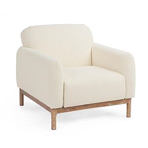 BIZZOTTO POLTRONA DETROIT NATURALE BOUCLE'