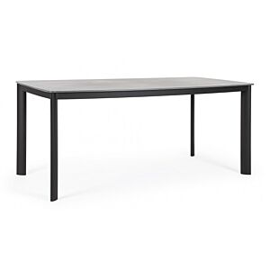 BIZZOTTO TAVOLO ALCORA 180X90 ANTRACITE