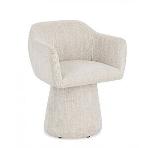 BIZZOTTO POLTRONA GIREVOLE LOTTIE GHIACCIO