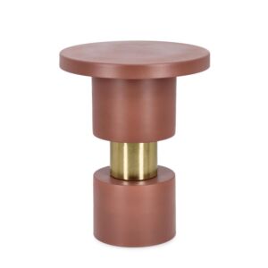 BIZZOTTO tavolino rotondo MITUL MATTONE Ø35 cm