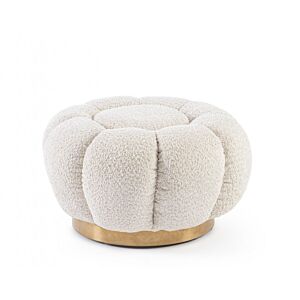 BIZZOTTO POUFF FLOREL NATURALE