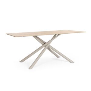 BIZZOTTO tavolo da pranzo AGRITA 180×90 beige