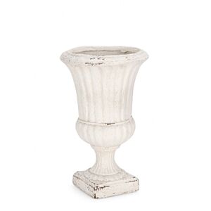 BIZZOTTO VASO CASSIOPEA BIANCO H53