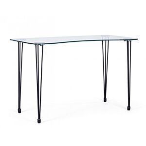 BIZZOTTO SCRIVANIA RONDO' NERO 120X60