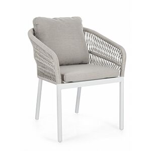 BIZZOTTO SEDIA C-BR C-C GALDANA BIANCO - 0666069