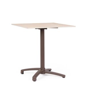 BIZZOTTO tavolo da giardino CLARET 70 × 70 chocos