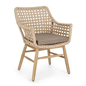 BIZZOTTO SEDIA C-BR C-C WILSON NATURALE