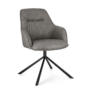 BIZZOTTO POLTRONA GRANT PU GRIGIO