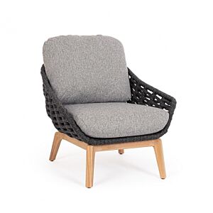 BIZZOTTO POLTRONA C-C TAMIRES ANTRACITE