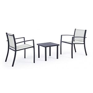 BIZZOTTO Set da giardino SET3 AURI antracite JA18