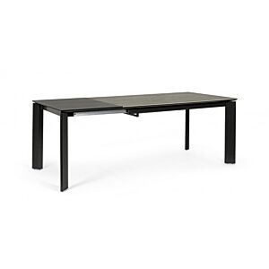 BIZZOTTO TAV ALL BRIVA GRIGIO-NERO 140-200X90