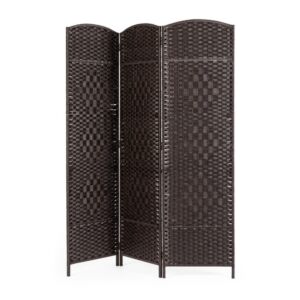BIZZOTTO Paravento 3 ante SHANA nero 150×180 cm