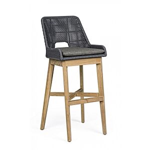 BIZZOTTO SGABELLO BAR C-C HESPERIA SLATE
