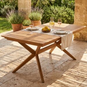 TAVOLO BALI 180/240 X 90