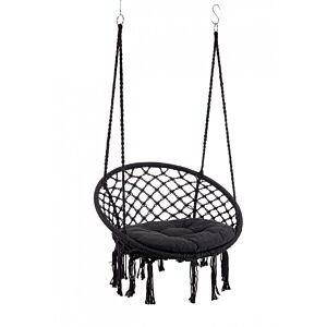 BIZZOTTO Amaca sospesa JAVIER nera D80X130H