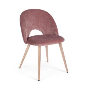 BIZZOTTO sedia imbottita LINZEY rosa
