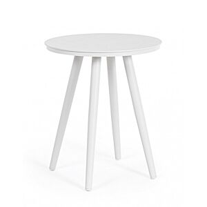 BIZZOTTO TAVOLINO SPACE D40 BIANCO QS20