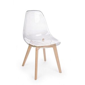 BIZZOTTO Sedia EASY TRASPARENTE