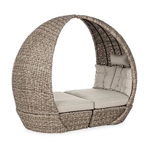 BIZZOTTO Set di 2 poltrone - baldacchino con cuscini SAMUI
