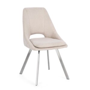 BIZZOTTO sedia imbottita KASHAR beige