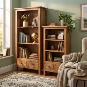 Libreria CATHERINE in legno massello
