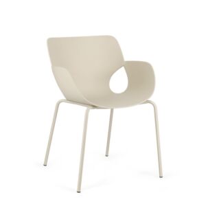 BIZZOTTO sedia con braccioli LENNOX beige