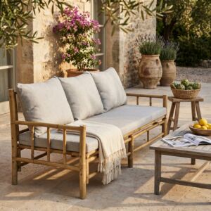 Divano da giardino – MARGARITA con cuscini