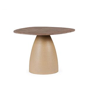 BIZZOTTO TAVOLINO STANLEY TOP RUSTIC BROWN 60