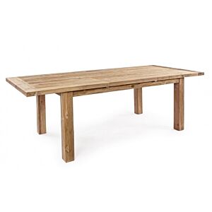 BIZZOTTO TAVOLO BOUNTY ALLUNG.180-250 TEAK RICIC.