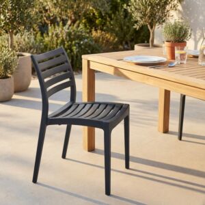 Sedia da giardino EVELINE – antracite