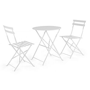 BIZZOTTO SET3 BISTROT WISSANT BIANCO