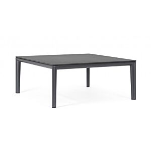 BIZZOTTO Tavolino da giardino GERALD 90X90 antracite JX55