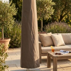 Copertura protettiva per ombrellone GIOVE taupe OM-807319