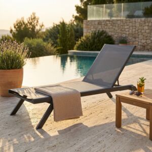 Lettino prendisole NOTTINGHAM – antracite