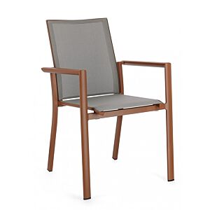 BIZZOTTO SEDIA C-BR KONNOR TERRACOTTA