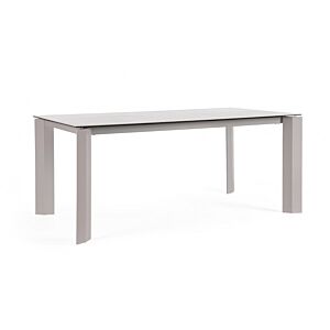 BIZZOTTO Tavolo da pranzo da giardino OTAVIO 180X95 moon WG24