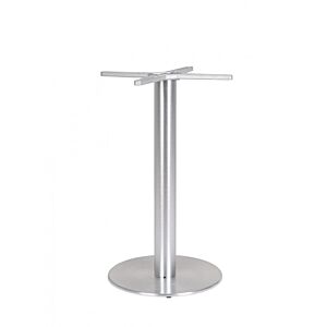 BIZZOTTO Base tavolo VENERE alluminio H72 – stabile e moderna