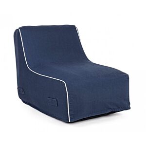 BIZZOTTO CHAISE LONGUE RIHANNA GONFIABILE BLU
