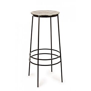BIZZOTTO SGABELLO BAR AMIRA ORO H77