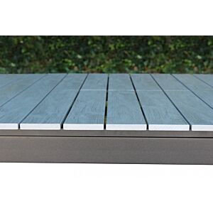 Tavolo da giardino allungabile GUANTANAMO 200/300 × 90 antracite