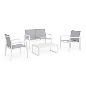 BIZZOTTO SET4 SALOTTO KALLEN BIANCO YK11