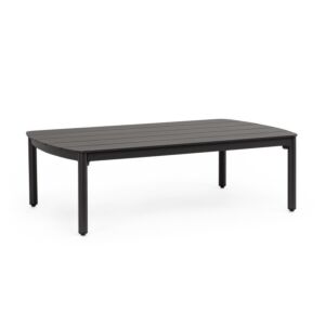 BIZZOTTO tavolino da giardino FENIX 115×68 antracite YK13