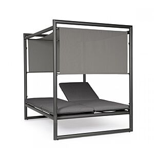 BIZZOTTO Lettino - DAYBED KONNOR ANTRACITE CX23